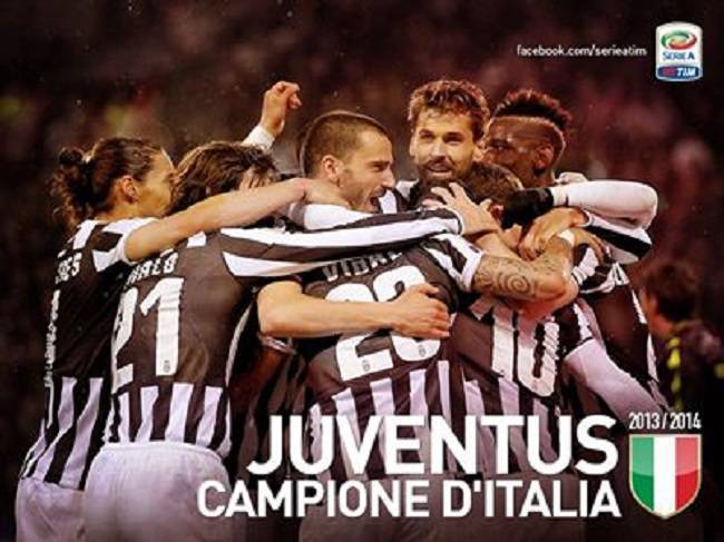 La Juve campione d'Italia 2013-2014